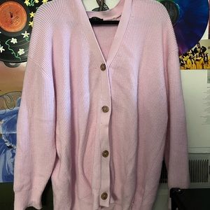 Pink Cardigan